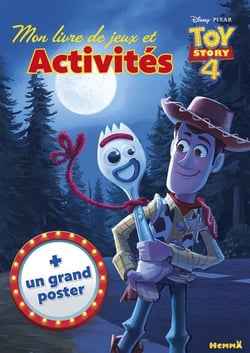 Toy story 4 - mon livre de jeux et activités