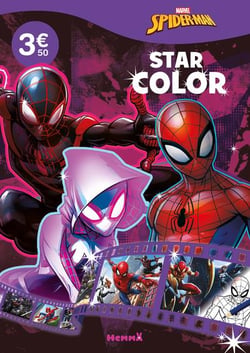 Marvel spider-man - star color (miles, gwen, peter)
