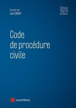 Code de procédure civile (édition 2022)