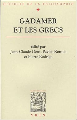 Gadamer et les grecs