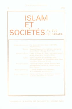 ISLAM ET SOCIETE AU SUD DU SAHARA n.14/15