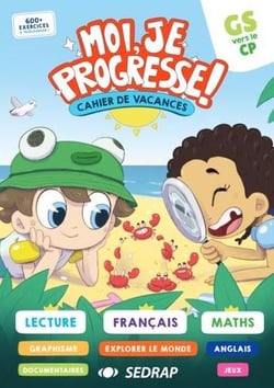 Moi, je progresse ! : Grande Section vers CP - cahier de vacances