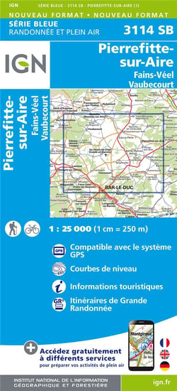 3114Sb Pierrefitte-Sur-Aire/Fains-Veel/Vaubecourt