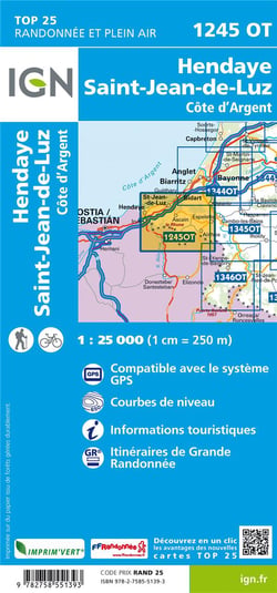 1245OT - Hendaye, Saint-Jean-de-Luz, Côte d'Argent