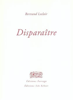Disparaitre