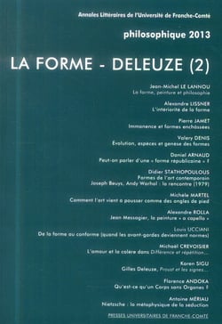 La forme - Deleuze (2) : Philosophique 2013