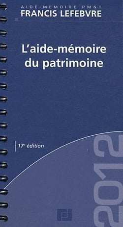 L'aide-mémoire du patrimoine