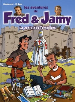 fred et jamy t1 la croix des templiers