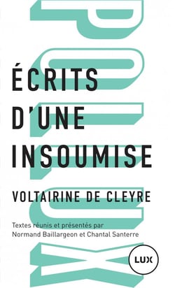 Écrits d'une insoumise - d'espoir et de raison