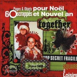 60 pages et objets scrappés pour noël et nouvel an