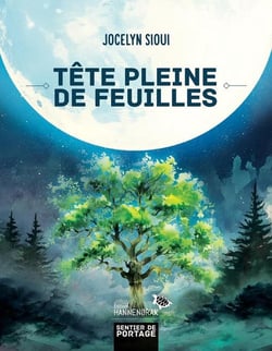 Tête pleine de feuilles