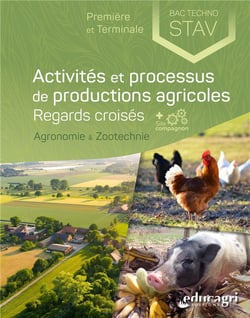 Activités et processus de productions agricoles : regards croisés - bac techno STAV s3 et s4 1re et terminale