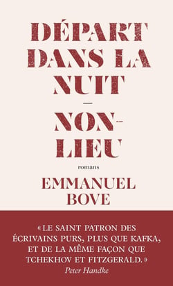 Départ dans la nuit - suivi de Non-lieu