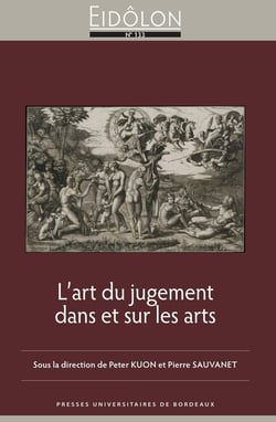 Eidôlon n.133 : l'art du jugement dans et sur les arts
