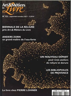 Art Et Metiers Du Livre N°322 Les Bibliophiles De Provence Septembre 2017