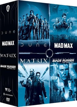 Mad Max + Matrix + Blade Runner + Dune