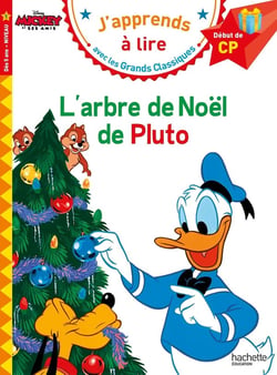 J'apprends à lire avec les grands classiques Disney : l'arbre de Noël de Pluto - CP - niveau 1