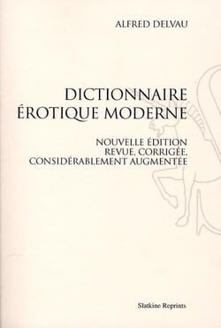 Dictionnaire érotique moderne