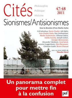 REVUE CITES Tome 47/48 : sionismes/antisionismes