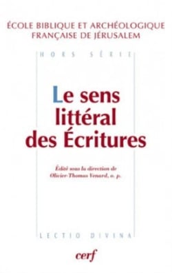 Le sens littéral des Écritures