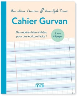 Cahier Gurvan : mes cahiers d'écriture - 3 mm à la française (édition 2021)