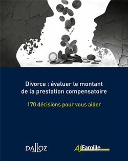 Divorce : évaluer le montant de la prestation compensatoire - 170 décisions pour vous aider