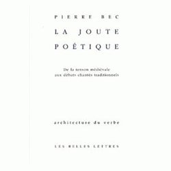 La Joute poétique : De la tenson médiévale aux débats chantés traditionnels