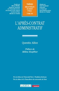 L'après-contrat administratif Tome 334
