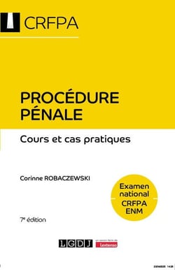 Procédure pénale - Examen national CRFPA ENM