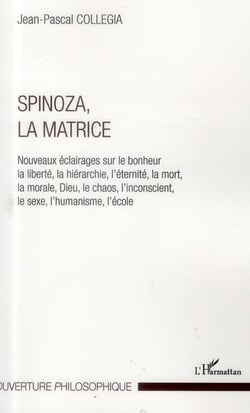 Spinoza, la matrice - nouveaux éclairages sur le bonheur la liberté, la hiérarchie, l'éternité, la mort, la morale, Dieu, le chaos, l'inconscient, le sexe, l'humanisme, l'école