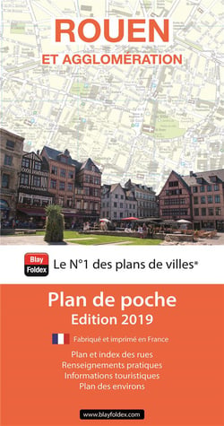 Rouen et agglomération :pan de poche (édition 2019)