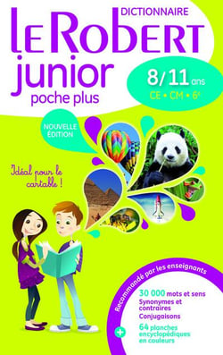 Le Robert junior poche plus