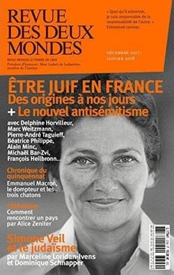 Revue des deux mondes : les juifs et la France - Simone Veil