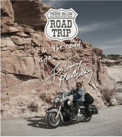 Johnny Hallyday on the road again