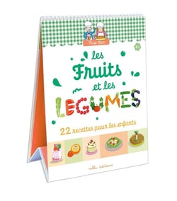 Trop bon ! : Les fruits et les légumes : 23 recettes faciles, adaptées à la main et au goût des enfants