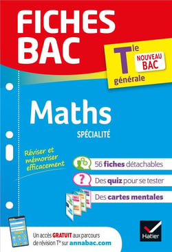 Fiches bac : maths, spécialité - terminale