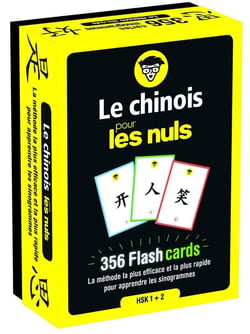 Le chinois pour les nuls - 356 flash cards