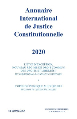 Annuaire international de justice constitutionnelle v. XXXVI (édition 2020)