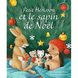 Petit hérisson et le sapin de Noël