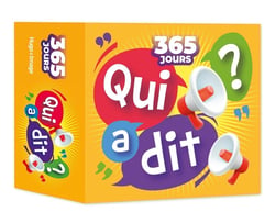 365 Qui a dit ? - 2026