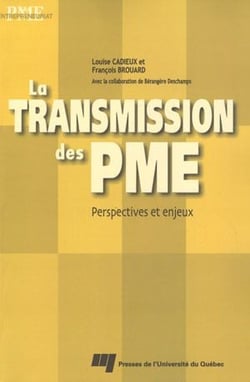 La transmission des PME - perspectives et enjeux
