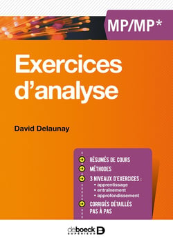 Exercices d'analyse - MP/MP*