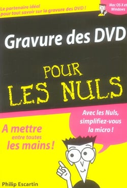 Gravure des DVD pour les nuls
