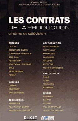 Les contrats de la production - cinéma et télévision