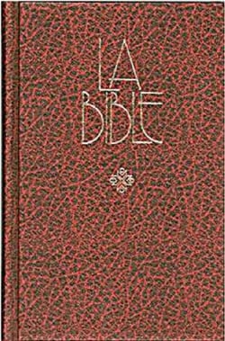 La bible - français courant avec livres deutérocanoniques