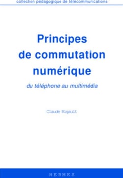 Principes de commutation numérique, du téléphone au multimédia