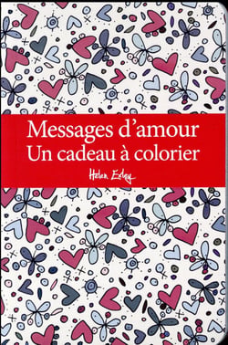 Messages d'amour - un cadeau à colorier