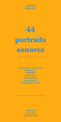 44 portraits sonores
