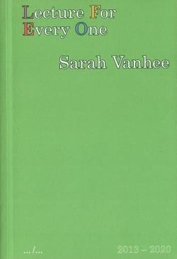 Sarah vanhee lecture for every one