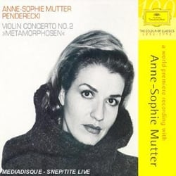 Violin concerto n 2 ''metamorphosen''